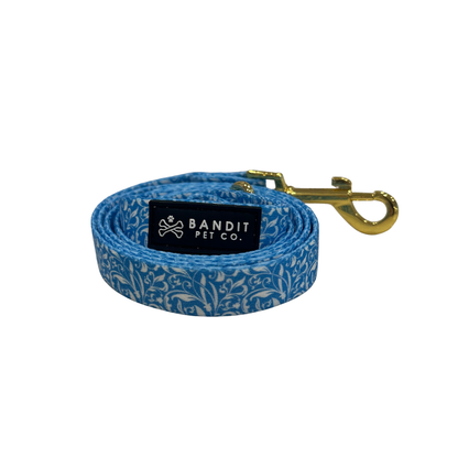 Blue Paisley Pet Leash