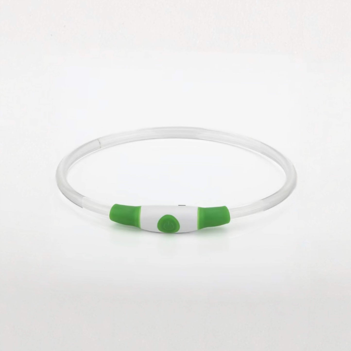 GREEN PET LED GLOW SAFETY NECKLACE