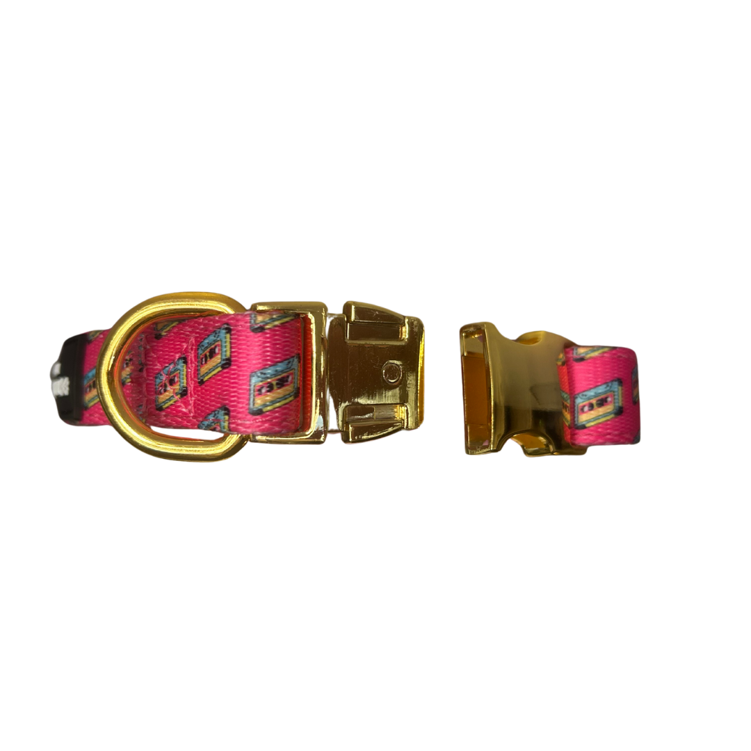 90's Retro Pet Collar